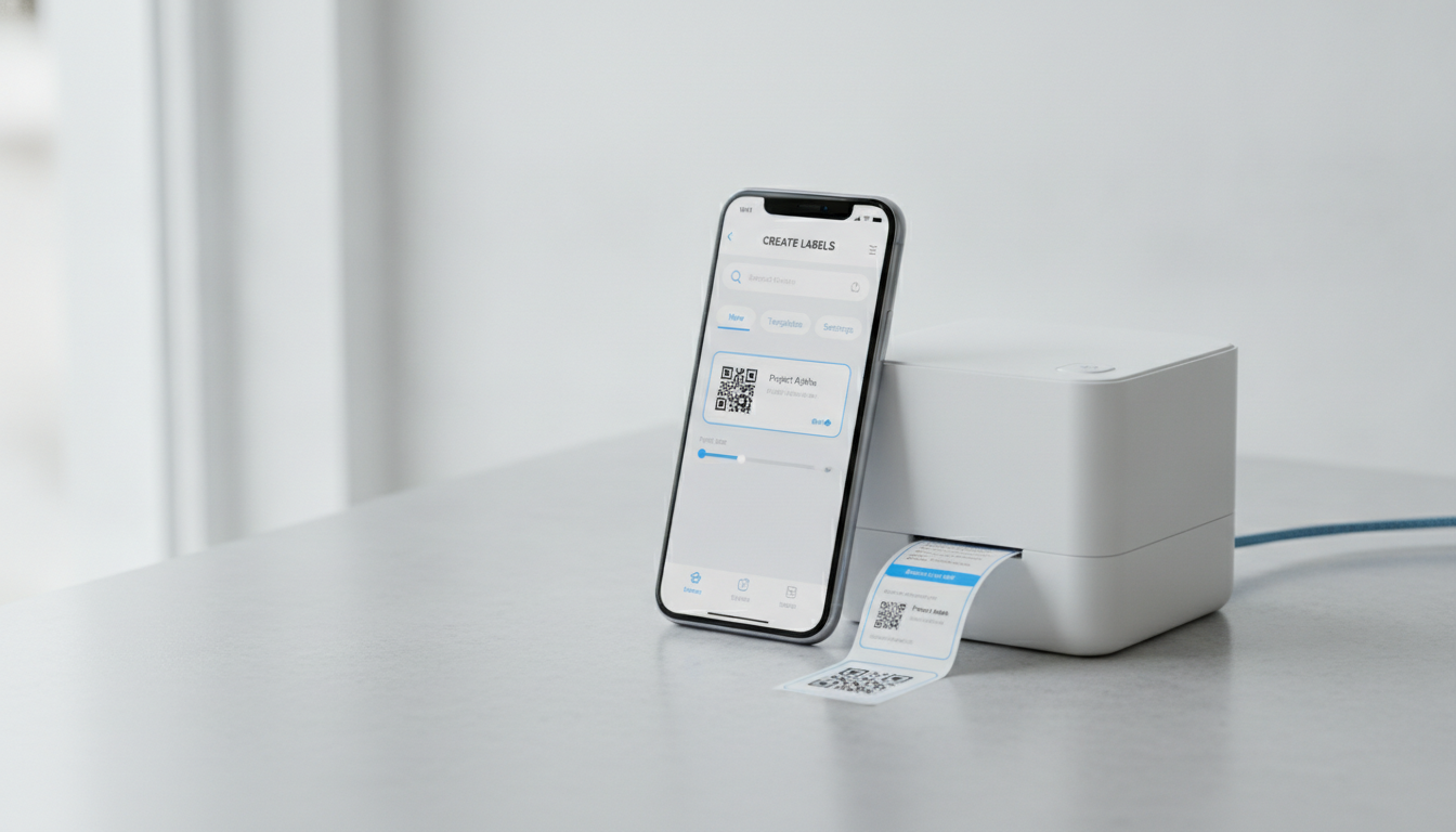 Best Label Printer Apps for iPhone and Android — label printer app